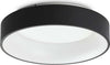 Plafoniera-Moderna-Ziggy-Metallo-Nero-Led-30W-3000K-Luce-Calda