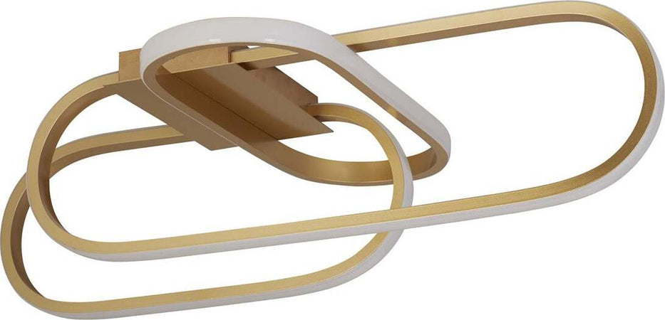 Plafoniera-Moderno-Clip-Acciaio-Oro-Bianco-Led-36,53W-3000---4500---6500K