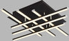 Plafoniera-Moderno-Matrice-Acciaio-Nero-Policarbonato-Bianco-Led-23W-3000K
