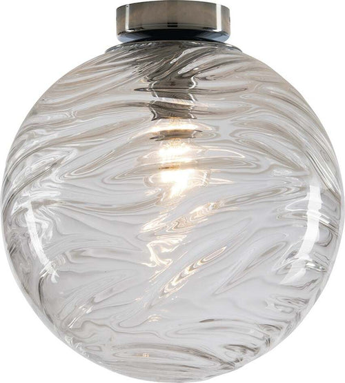 Plafoniera Nereide Trasparente 1Xe27 25X27,4Cm Illuminazione/Illuminazione per interni/Lampadari lampade a sospensione e plafoniere/Plafoniere Led Mall Home - Napoli, Commerciovirtuoso.it