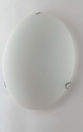 Plafoniera Oblo Bianca 3Xe27 40Cm Illuminazione/Illuminazione per interni/Lampadari lampade a sospensione e plafoniere/Plafoniere Led Mall Home - Napoli, Commerciovirtuoso.it