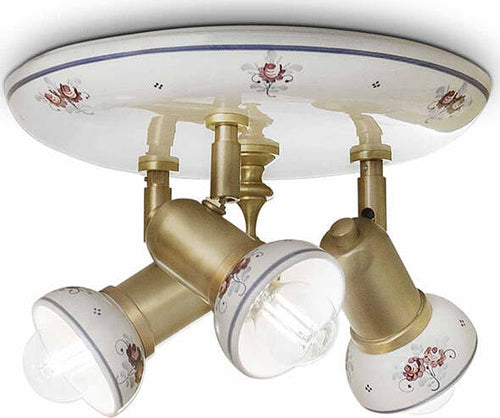 Plafoniera-Orientabile-Classica-Savona-Ceramica-E-Ottone-Satinato-3-Luci-E14