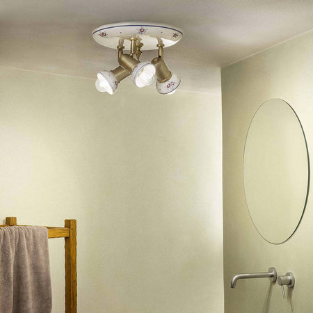 Plafoniera-Orientabile-Classica-Savona-Ceramica-E-Ottone-Satinato-3-Luci-E14