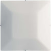 Plafoniera Osiride Bianca 1Xe27 25X25Cm Illuminazione/Illuminazione per interni/Lampadari lampade a sospensione e plafoniere/Plafoniere Led Mall Home - Napoli, Commerciovirtuoso.it