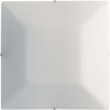 Plafoniera Osiride Bianca 1Xe27 25X25Cm Illuminazione/Illuminazione per interni/Lampadari lampade a sospensione e plafoniere/Plafoniere Led Mall Home - Napoli, Commerciovirtuoso.it