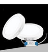 Plafoniera Pannello Led 18 Watt Rotondo Cct Tre Colorazione Di Luce P225b-t3c