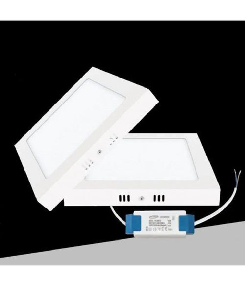 Plafoniera Pannello Led Quadrato 18 Watt Cct Tre Colorazione Di Luce P225b-q3c