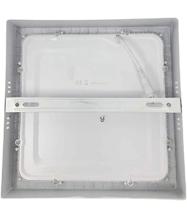 Plafoniera Pannello Led Quadrato 18 Watt Cct Tre Colorazione Di Luce P225b-q3c
