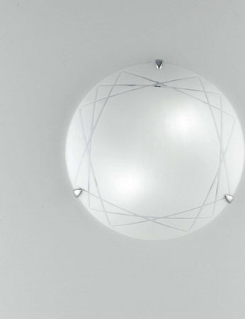 Plafoniera Paradise Bianca 3Xe27 40Cm Illuminazione/Illuminazione per interni/Lampadari lampade a sospensione e plafoniere/Plafoniere Led Mall Home - Napoli, Commerciovirtuoso.it