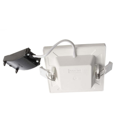 Plafoniera Quadrata Faretto Incasso Led 7w Luce Calda Lampada Soffitto Corridoio