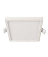 Plafoniera Quadrata Faretto Incasso Led 7w Luce Calda Lampada Soffitto Corridoio