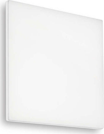 Plafoniera-Quadrata-Moderna-Mib-Alluminio-Materie-Plastiche-Bianco-Led-19W-4000K