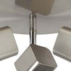 Plafoniera-Quadruplo-Acciaio-Argento-Policarbonato-Cromo-Led-12W-3000K