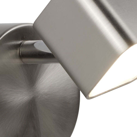 Plafoniera-Quadruplo-Acciaio-Argento-Policarbonato-Cromo-Led-5W-3000K