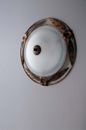 Plafoniera Riccio Bianca 3Xe27 50Cm Illuminazione/Illuminazione per interni/Lampadari lampade a sospensione e plafoniere/Plafoniere Led Mall Home - Napoli, Commerciovirtuoso.it