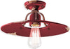 Plafoniera-rustica-Ferroluce-Retrò-COUNTRY-C1445-E27-LED-ceramica-lampada-soffitto