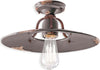 Plafoniera-rustica-Ferroluce-Retrò-COUNTRY-C1445-E27-LED-ceramica-lampada-soffitto