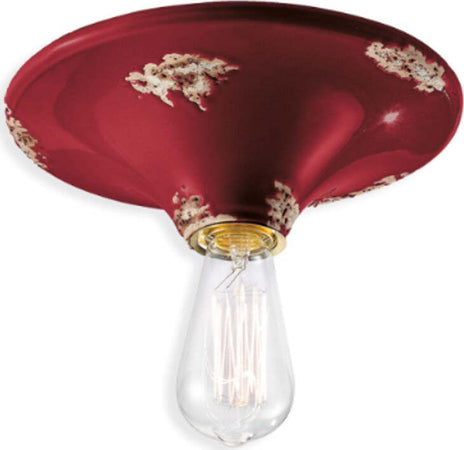 Plafoniera-rustica-Ferroluce-Retrò-VINTAGE-C134-E27-LED-ceramica-lampada-soffitto