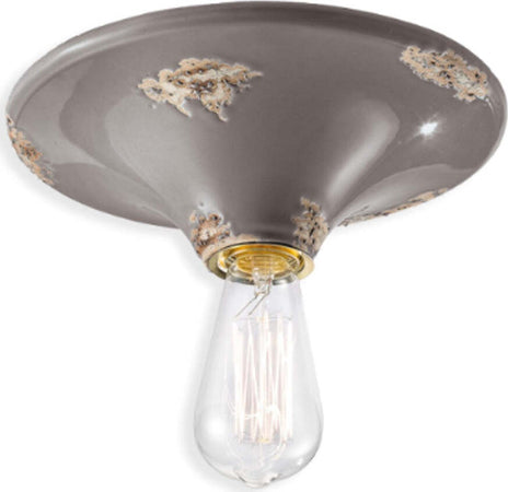 Plafoniera-rustica-Ferroluce-Retrò-VINTAGE-C134-E27-LED-ceramica-lampada-soffitto