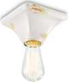 Plafoniera-rustica-Ferroluce-Retrò-VINTAGE-C135-E27-LED-ceramica-lampada-soffitto