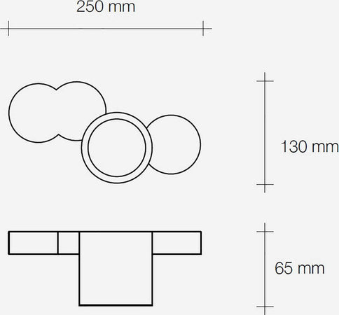 Plafoniera-SF-CHIO-T274-GX53-10W-LED-gesso-bianco-lampada-soffitto-luce-diffusa-interno
