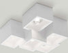 Plafoniera-SF-HERAEA-T194-9W-LED-gesso-bianco-verniciabile-lampada-soffitto-moderna-parallelepipedo-interno