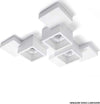 Plafoniera-SF-SIDE-T293-GX53-30W-LED-gesso-bianco-verniciabile-lampada-soffitto-quadrata-interno