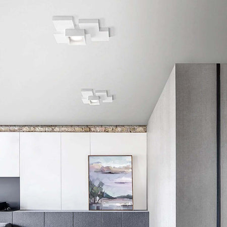 Plafoniera-Sforzin-Illuminazione-SIDE-T291-GX53-LED-gesso-lampada-soffitto