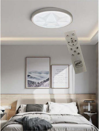 Plafoniera-Smart-Diamond-Led-60w-Dimmerabile-Moderno-Tondo-Luce-6500k-4000k