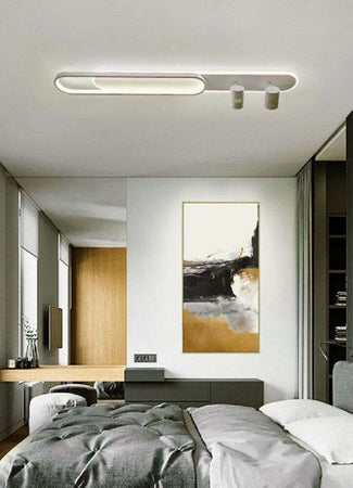 Plafoniera Soffitto Led 50w 2 Faretti Spot Orientabili Luce 6500k 4000k 3000k Pn-22b Illuminazione/Illuminazione bagno/Plafoniere Trade Shop italia - Napoli, Commerciovirtuoso.it