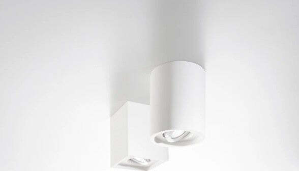 Plafoniera-Space-Bianca-1Xgu10-7X9Cm