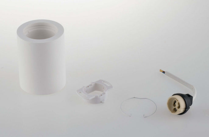 Plafoniera Space Bianca 1Xgu10 7X9Cm Illuminazione/Illuminazione per interni/Lampadari lampade a sospensione e plafoniere/Plafoniere Led Mall Home - Napoli, Commerciovirtuoso.it