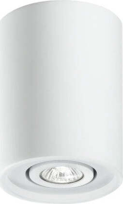 Plafoniera-Space-Orientabile-Bianca-1Xgu10-13,4X16Cm