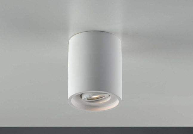 Plafoniera Space Orientabile Bianca 1Xgu10 13,4X16Cm Illuminazione/Illuminazione per interni/Lampadari lampade a sospensione e plafoniere/Plafoniere Led Mall Home - Napoli, Commerciovirtuoso.it