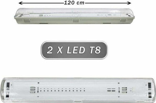 Plafoniera-Stagna-2-Neon-Led-Tubo-T8-G13-120-Cm-Da-Parete-Soffitto-Ip65-T8-120s