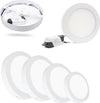 Plafoniera-Tonda-6-W-Lampada-Pannello-Led-Luce-Calda-Universo