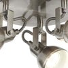 Plafoniera-Tonda-Contemporanea-Focus-Spot-Acciaio-Argento-Bianco-1-Luce-Gu10