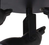 Plafoniera-Tonda-Contemporanea-Focus-Spotlight-Acciaio-Bianco-Nero-1-Luce-Gu10