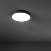 Plafoniera-Tonda-Moderna-Banner-Nera-Led-47Cm