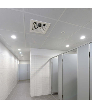 Plafoniera Tonda Moderna Incasso 18 Cm Faretto Pannello Led 12 W Luce Calda 230v