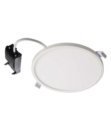 Plafoniera Tonda Moderna Incasso 18 Cm Faretto Pannello Led 12 W Luce Calda 230v