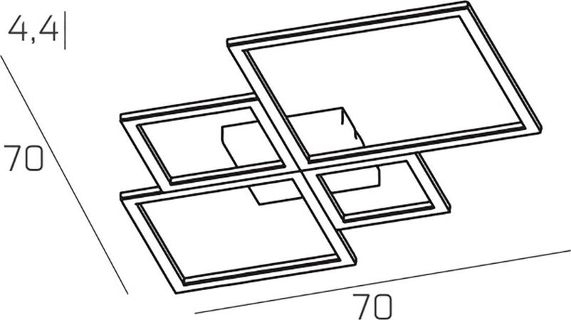 Plafoniera-Top-Light-FOUR-SQUARES-1162-LED-6400LM-lampada-soffitto-ultramoderna
