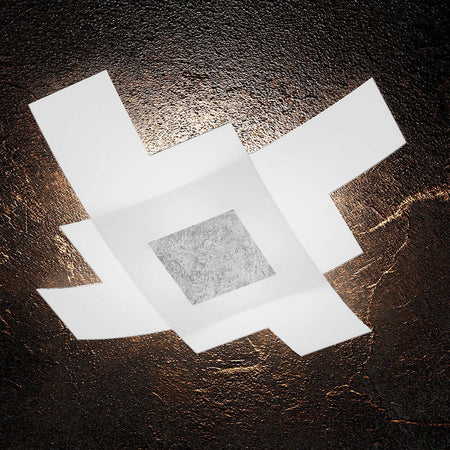 Plafoniera-Top-Light-TETRIS-COLOR-1121-E27-LED-75cm-vetro-lampada-parete-soffitto-moderna-interno