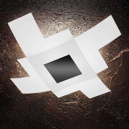 Plafoniera-Top-Light-TETRIS-COLOR-1121-E27-LED-75cm-vetro-lampada-parete-soffitto-moderna-interno