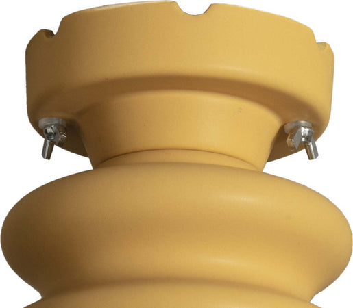 Plafoniera-Toscot-BATTERSEA-956-P-GU10-LED-ceramica-lampada-soffitto-artigianale-rustica