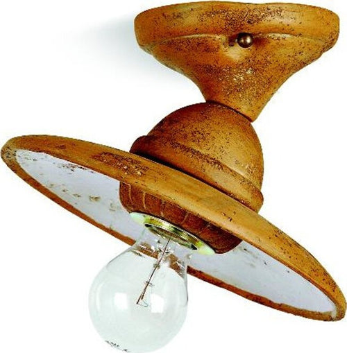 Plafoniera-Toscot-SETTIMELLO-1163-E27-LED-lampada-soffitto-parete-classica-rustica-luce-inclinata-interni