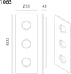 Plafoniera-Toscot-VIVALDI-1063-60x20-GX53-LED-galestro-terracotta-lampada-soffitto-classica-rustica-interno