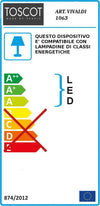 Plafoniera-Toscot-VIVALDI-1063-60x20-GX53-LED-galestro-terracotta-lampada-soffitto-classica-rustica-interno