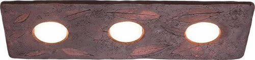 Plafoniera-Toscot-VIVALDI-1063-60x20-GX53-LED-galestro-terracotta-lampada-soffitto-classica-rustica-interno