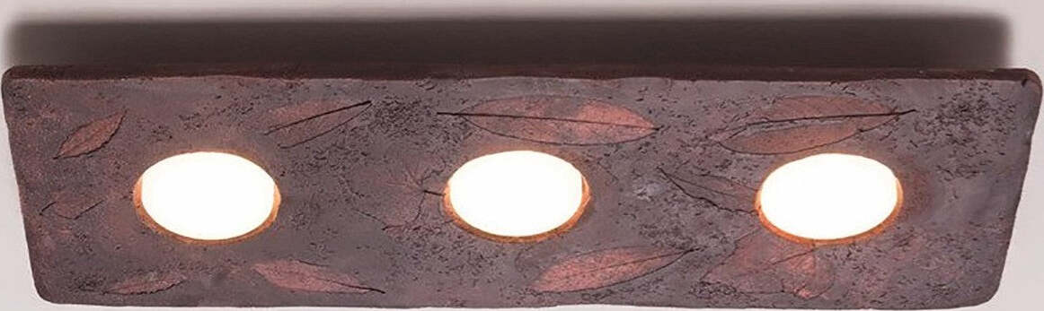 Plafoniera-Toscot-VIVALDI-1063-60x20-GX53-LED-galestro-terracotta-lampada-soffitto-classica-rustica-interno